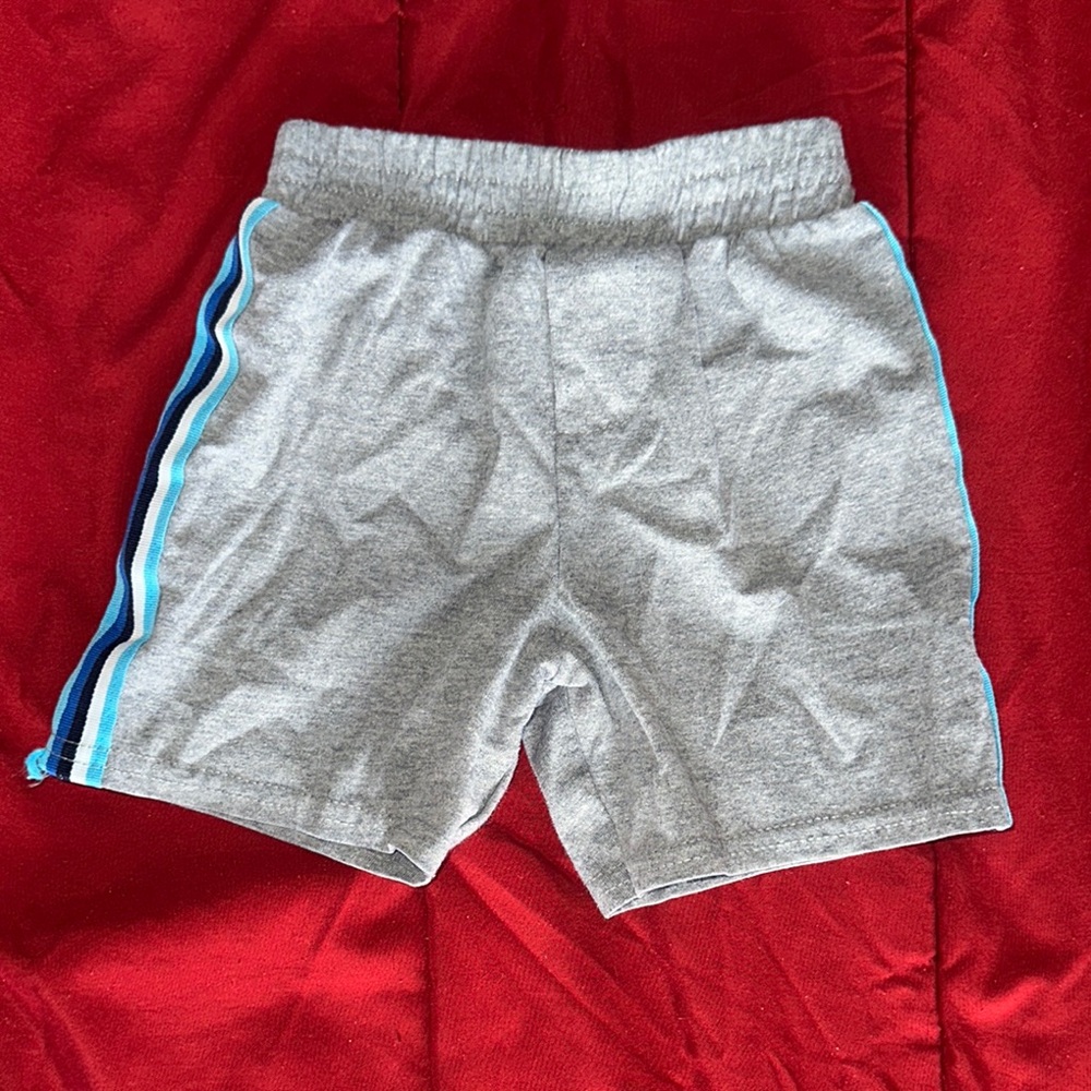 Carter's Gray Shorts with Blue Accents